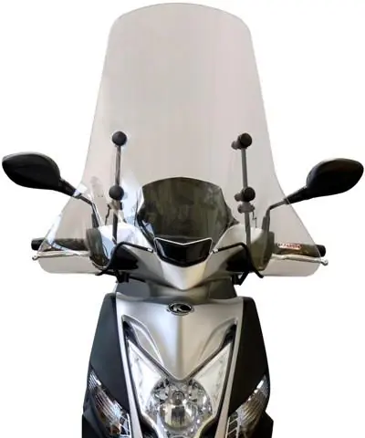 Esclusivo Cupolino parabrezza fabbri kymco agility r16+ 50 125 150 200 2014 2020 top alto