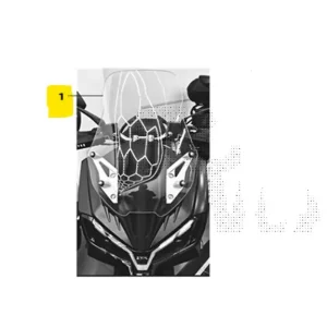 Sym adx 300 parabrezza cupolino sportivo 2024 2024 tea30t1cn-eu Affare
