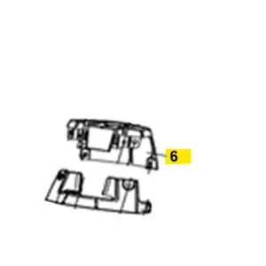 Prezzo Ridotto Sym jet 4 125 carena manubrio posteriore 2024 2024 xcb12c1cn-eu
