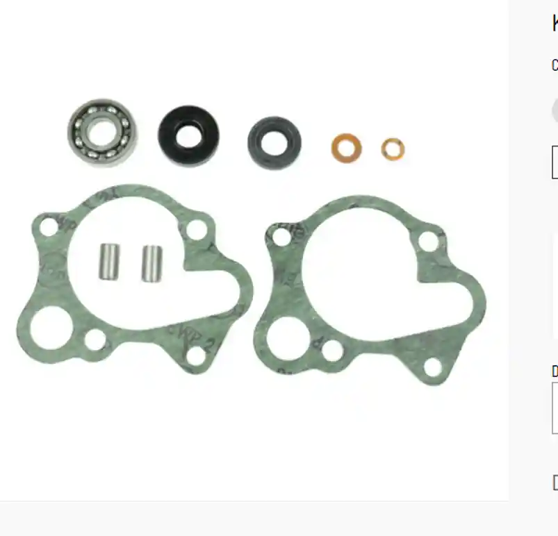 Honda cr r 125 kit revisione pompa acqua 1983 1985 Più Venduto