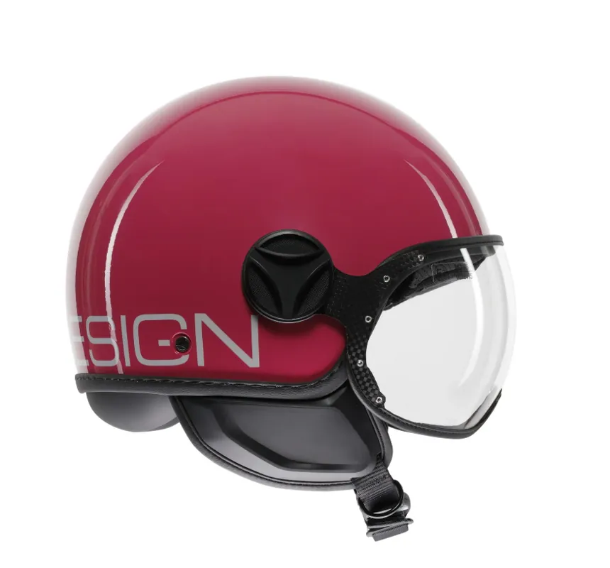 Prezzo Scontato Casco moto jet fgtr classic candy fucsia / bianco taglia s