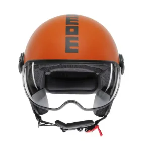 Casco momo fgtr classic orange/black taglia xs Quantità Limitata