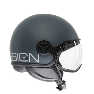 Casco moto jet fgtr classic candy e2206 grigio ottanio / bianco taglia m Bestseller