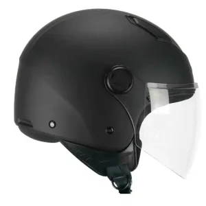 Nuova Collezione Casco demi jet ska-p 1lha luke mono nero opaco taglia xs