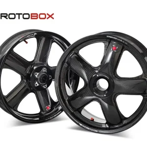 COPPIA CERCHI CARBONIO ROTOBOX RBX2 MONOBRACCIO DUCATI HYPERMOTARD 939 / SP- Ultimissimo Modello