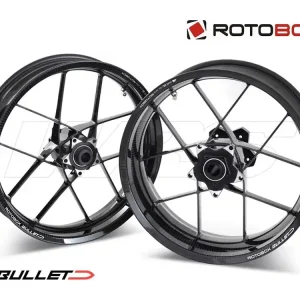 Consegna Rapida COPPIA CERCHI CARBONIO ROTOBOX BULLET SUZUKI GSX-R 750 / 600 2011-2023-