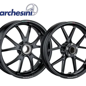 COPPIA CERCHI ALLUMINIO MARCHESINI M10RS KOMPE DUCATI HYPERMOTARD 796 2010-2011- Spedizione Espresso