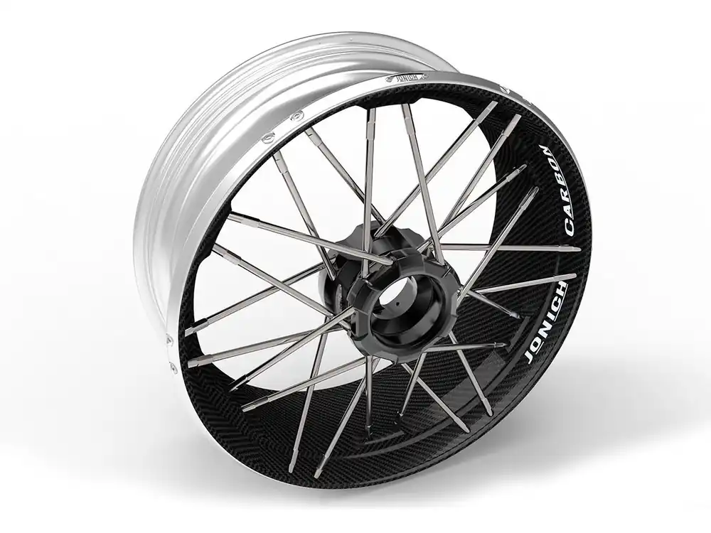 CERCHIO POSTERIORE CARBON R6.00X17 PIN 54 JONICH DUCATI STREETFIGHTER V4 / S 20-24- Novità