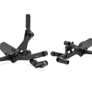 PEDANE FXR RACING NERO OPACO GILLES TOOLING DUCATI PANIGALE V2 / S 2025- Occasione Imperdibile