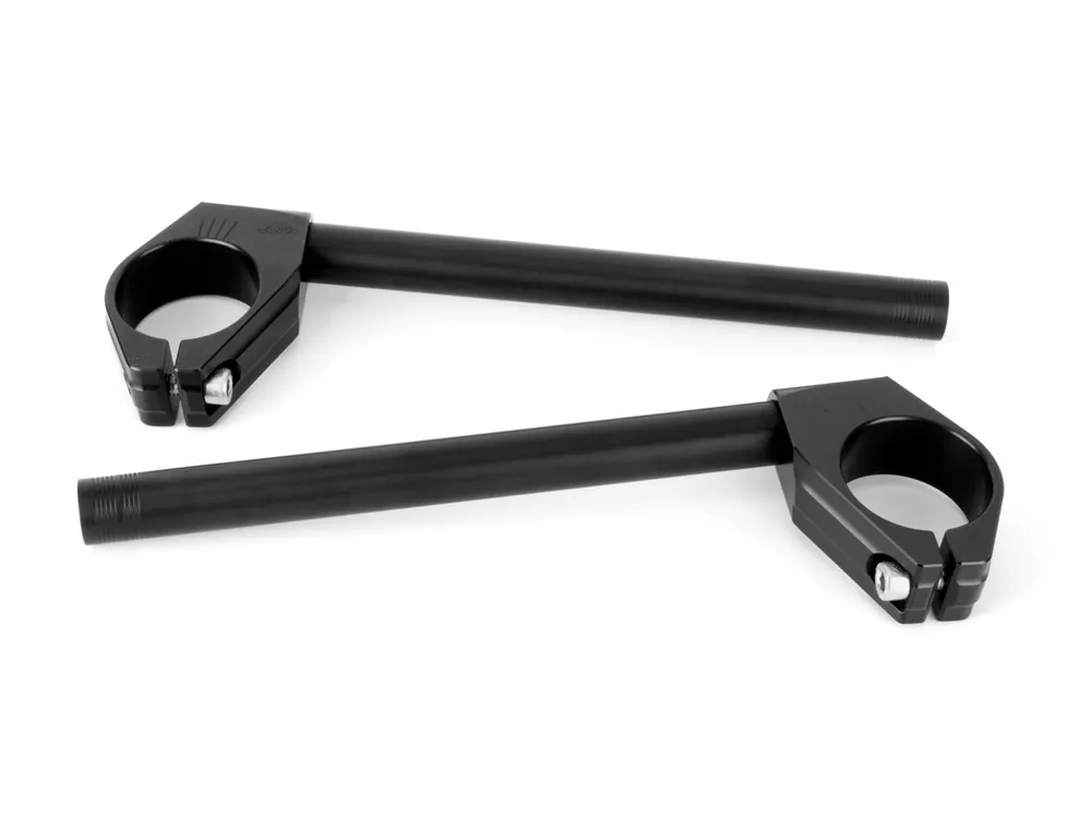 Prezzo Conveniente COPPIA SEMIMANUBRI GP-LIGHT 410 NERO GILLES TOOLING 41MM KAWASAKI NINJA 500 / SE 2024-2025-