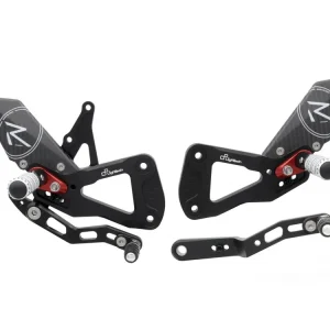 PEDANE REGOLABILI R VERSION LIGHTECH SUZUKI GSX-R 1000 2017-2024- Esclusivo
