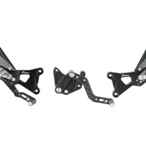 PEDANE REGOLABILI CON POGGIA PIEDI FISSI LIGHTECH BMW HP4 2009-2014- Offerta