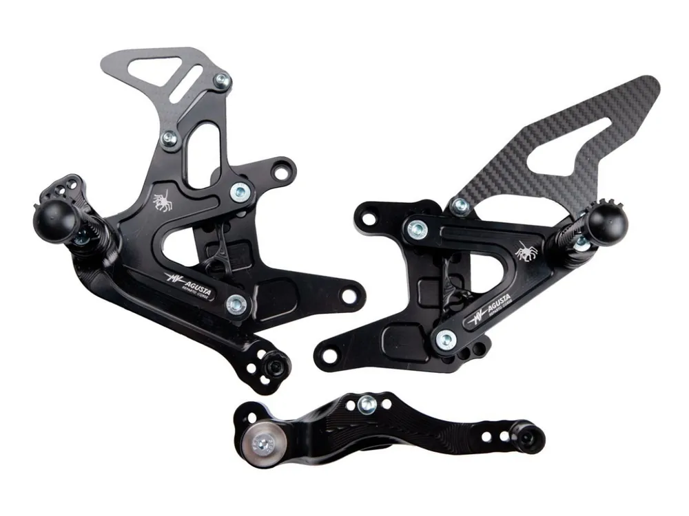 PEDANE ARRETRATE REGOLABILI CAMBIO ROVESCIATO SPIDER MV AGUSTA F3 SUPERSPORT MODEL- Nuovo Arrivo