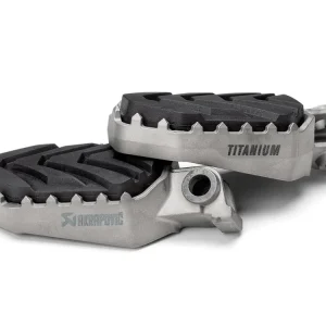 Super Prezzo SET PEDANE TITANIO AKRAPOVIC GAS GAS ES 700 2022-2025-