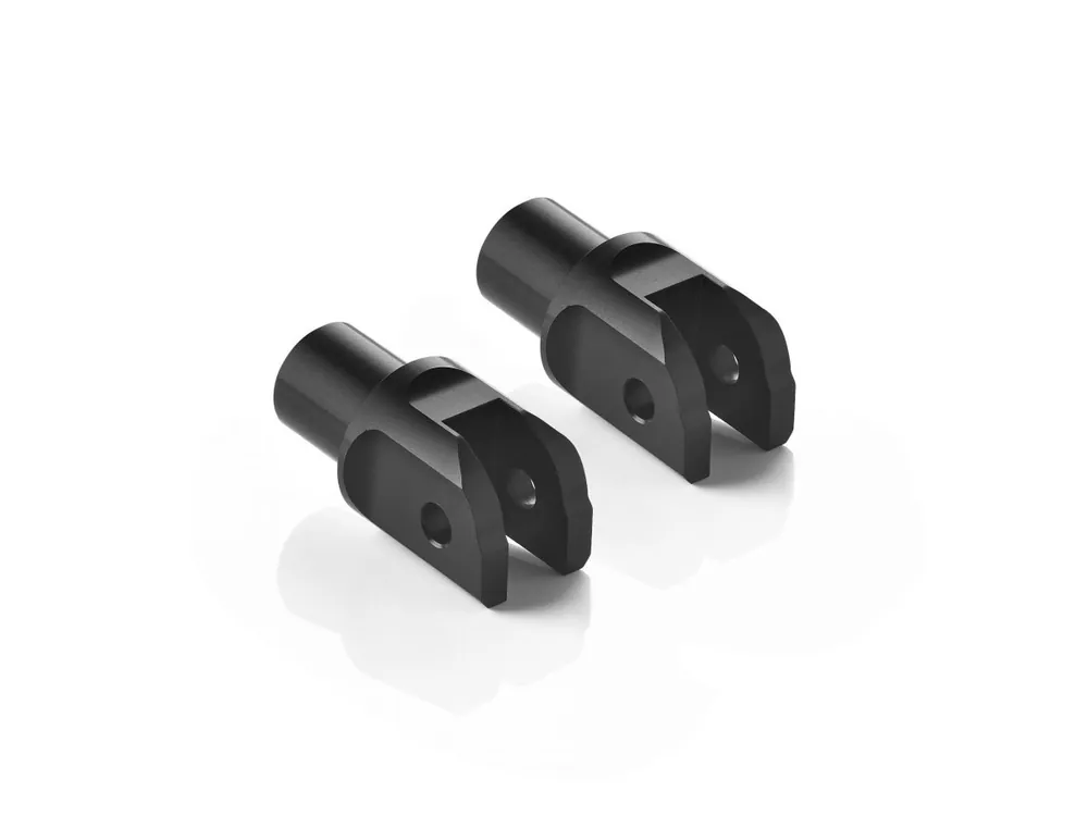 Economico COPPIA KIT MONTAGGIO PEDIVELLE RIZOMA ∅ 18MM RIZOMA DUCATI 1198 S-