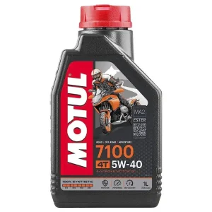 OLIO MOTORE MOTO 4T MOTUL 7100 5W40 1LT SINTETICO- Nuovo Arrivo