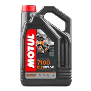 Professionale OLIO MOTORE MOTO 4T MOTUL 7100 10W50 4LT 100% SINTETICO-