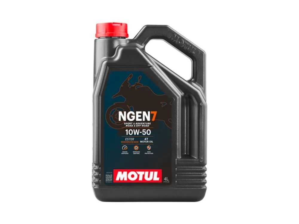 OLIO MOTORE SINTETICO NGEN7 10W50 4T MOTUL 4LT- Spedito Oggi