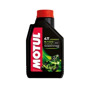 OLIO MOTORE SINTETICO 4T MOTUL 5100 10W 30 1LT- Esclusivo