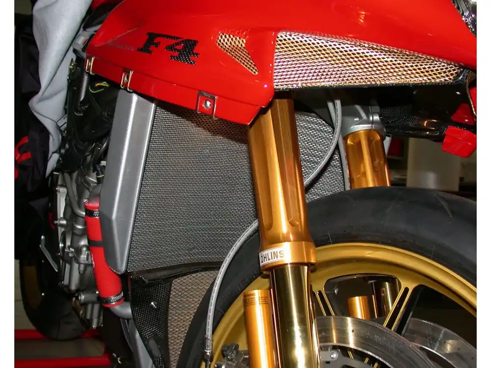Compra Online GRIGLIA RADIATORE ACQUA TITANIO MOTOCORSE MV AGUSTA F4 1000 SENNA 2006-