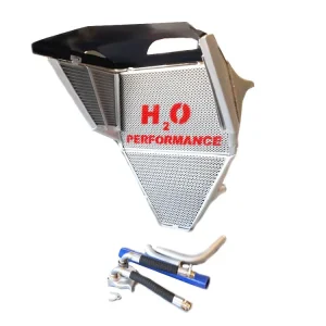 RADIATORE MAGGIORATO ACQUA + OLIO SERIE EVO H2O PERFORMANCE YAMAHA YZF-R1 17-21- Promozione Esclusiva
