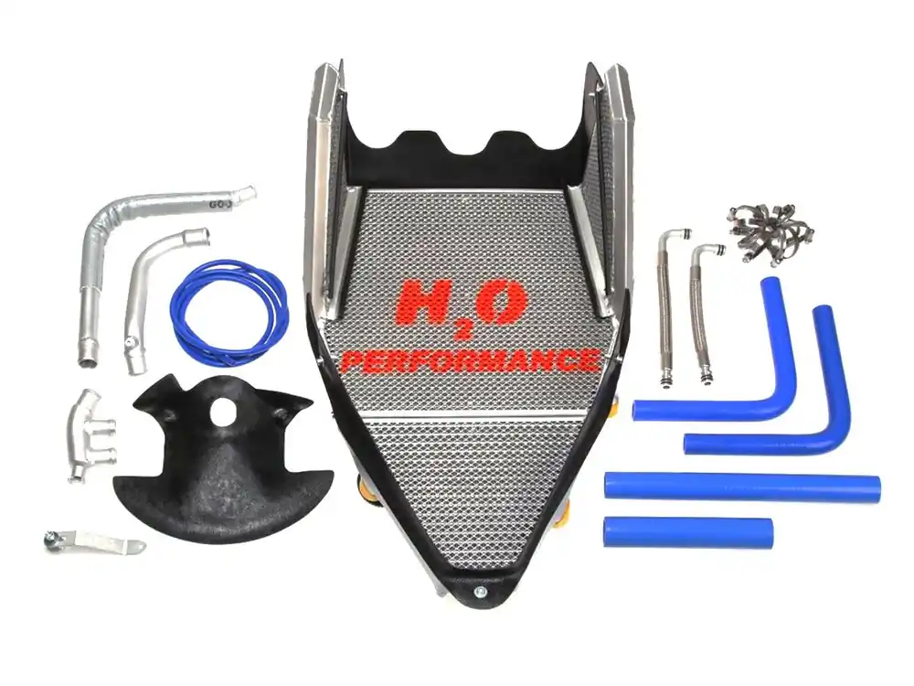 Ultimissimo Modello RADIATORE MAGGIORATO EVO ACQUA + OLIO H2O PERFORMANCE HONDA CBR 1000 RR 2020-2026-