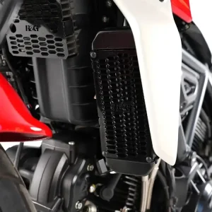 GRIGLIA PROTEZIONE RADIATORE OLIO PRO R&G DUCATI SCRAMBLER 800 2015-2025- Soddisfatti O Rimborsati