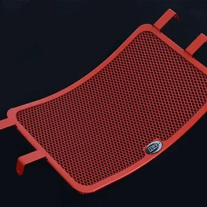 A Buon Prezzo GRIGLIA PROTEZIONE RADIATORE ACQUA ROSSO R&G DUCATI MONSTER 1200 / S / R 2014-2021-