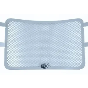 Offerta Speciale GRIGLIA PROTEZIONE RADIATORE ACQUA ARGENTO R&G DUCATI MONSTER 821 2014-2020-