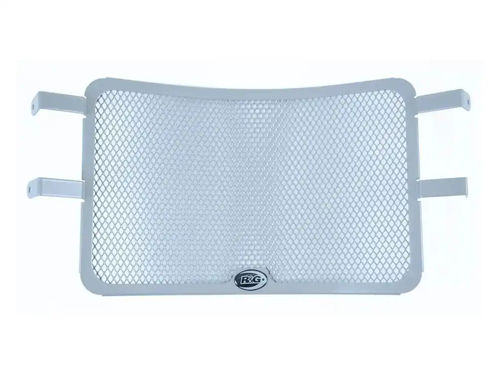 Offerta Speciale GRIGLIA PROTEZIONE RADIATORE ACQUA ARGENTO R&G DUCATI MONSTER 821 2014-2020-