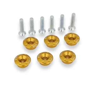 Spedizione Gratuita SET SCODELLINI FRIZIONE TESTA SFERICA CNC RACING DUCATI MONSTER 1100 2009-10-