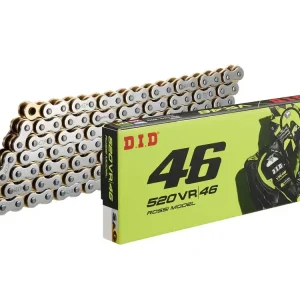 Ultime Pezzi CATENA DID MODELLO VR46 PASSO 520 MAGLIE 120 520VR46/120-