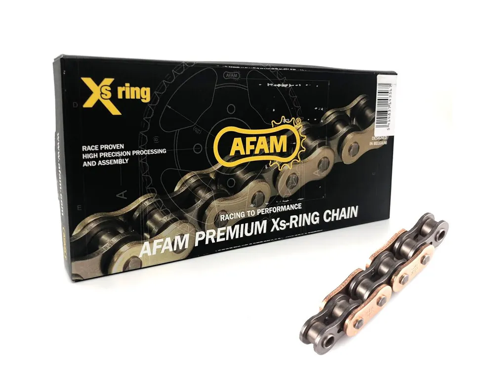 CATENA AFAM MODELLO XHRG ORO 120 MAGLIE PASSO 520- Di Tendenza