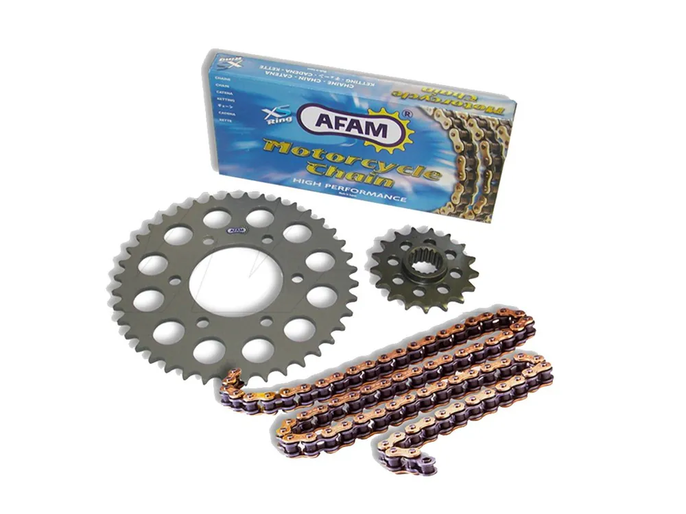 Scelto Dai Clienti KIT TRASMISSIONE COMPLETA PASSO 520 STANDARD AFAM HONDA CBR F4 600 1999-2000-