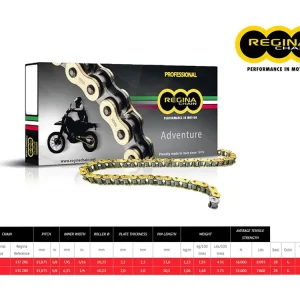 Must-Have CATENA REGINA 135ZRE PASSO 520 KAWASAKI KLX 250 93-98-