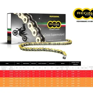 Pagamento Sicuro CATENA REGINA 90RH2 PASSO 415 KTM MINI ADVENTURE SX 50 JUNIOR 00-01-