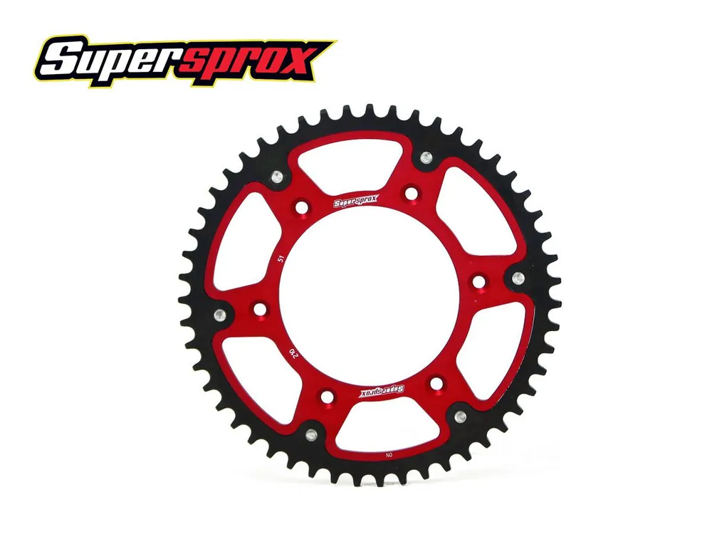 CORONA PASSO 525 STEALTH 36 SUPERSPROX ROSSO DUCATI 848 EVO 848 2010-2013- Solo Oggi