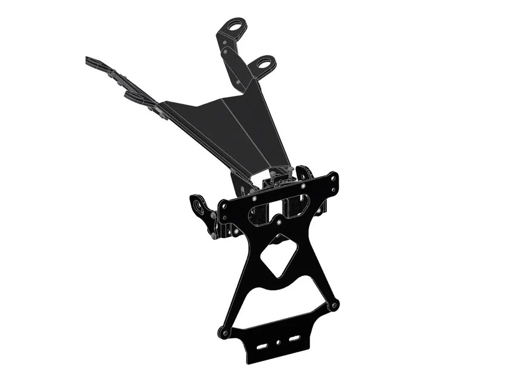 Bestseller PORTA TARGA REGOLABILE DBK DUCATI MONSTER 1200 2014-2016-
