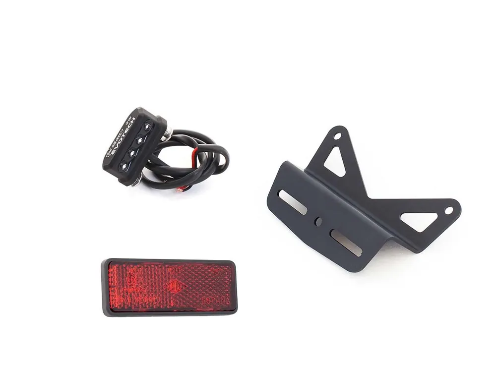 Consegna Rapida KIT LUCE TARGA + SUPPORTO + CATADIOTTRO EVOTECH DUCATI ST2/ST4-
