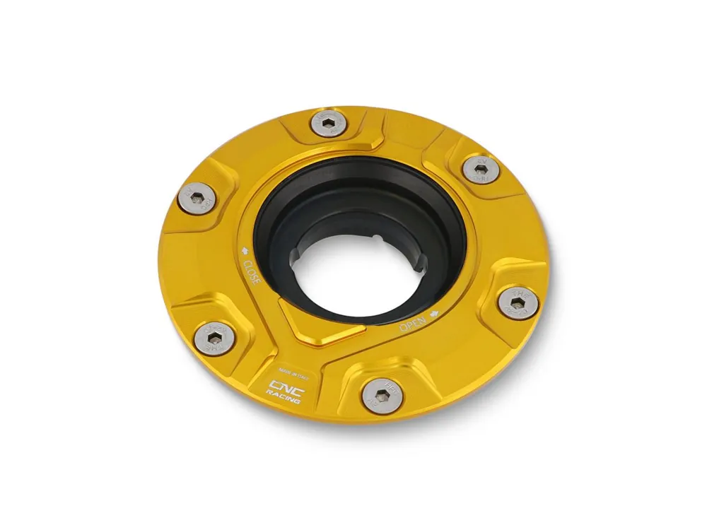 TAPPO CARBURANTE FLANGIA GEAR CNC RACING APRILIA RS 660 2021-2023- Offerta Limitata