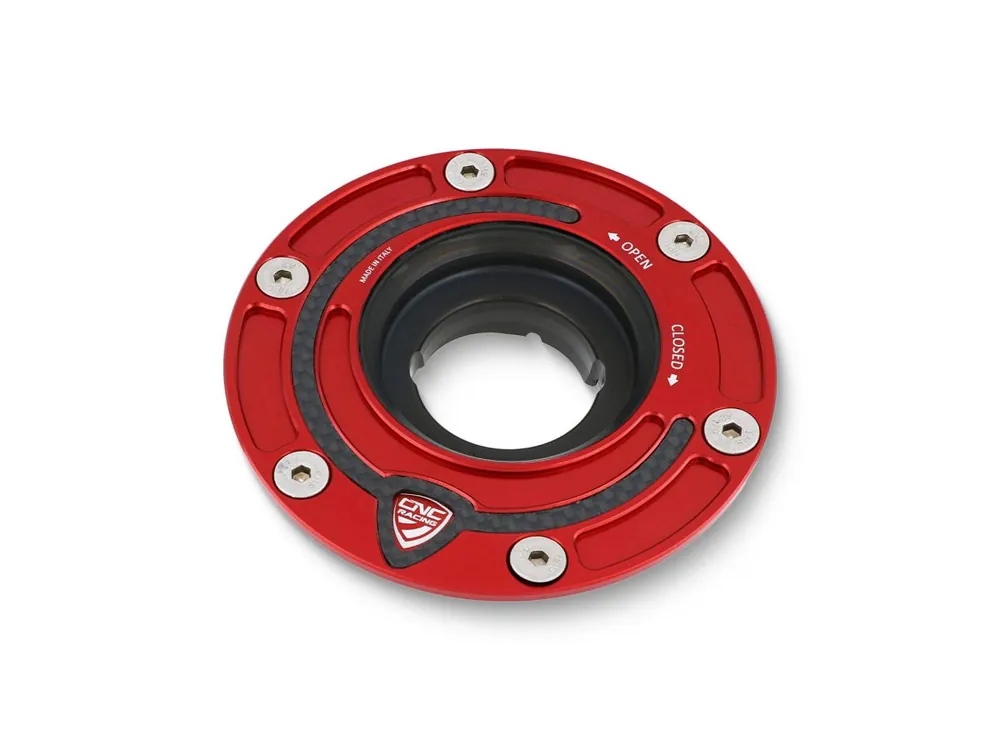 Ordina Subito TAPPO SERBATOIO CARBURANTE FLANGIA CARBON CNC RACING KTM SUPERMOTO 950 2005-08-