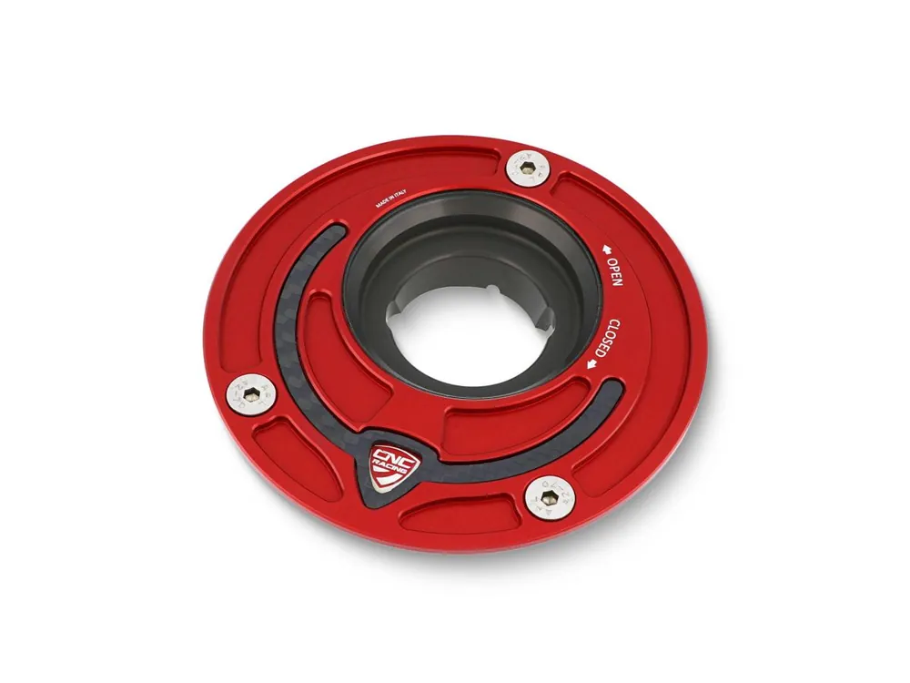 TAPPO SERBATOIO CARBURANTE FLANGIA CARBON CNC RACING DUCATI 1198 S 2009-10- Bestseller