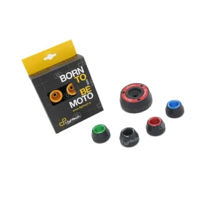 Spedizione Espresso KIT PROTEZIONI PERNO RUOTA ANT + POST LIGHTECH TRIUMPH STREET TRIPLE 675 / R-