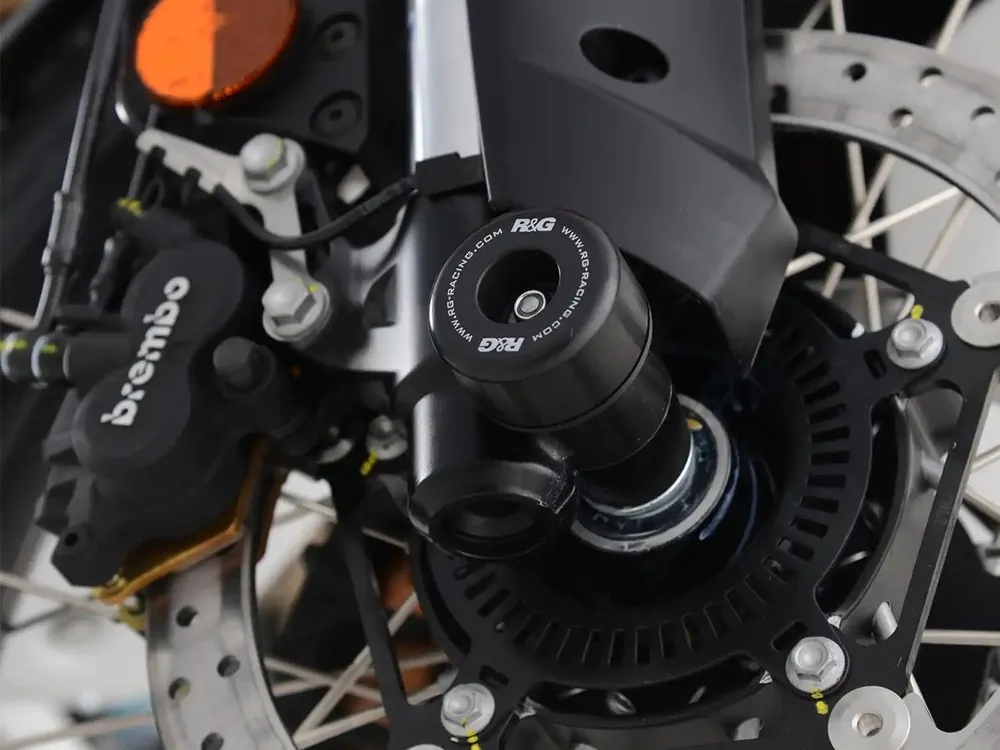 Più Venduto PROTEZIONI PERNO FORCELLA ANTERIORE R&G APRILIA TUAREG 660 2022-2024-
