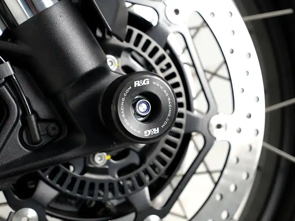 PROTEZIONI PERNO FORCELLA ANTERIORE R&G MOTO GUZZI STELVIO 2024- Soddisfatti O Rimborsati