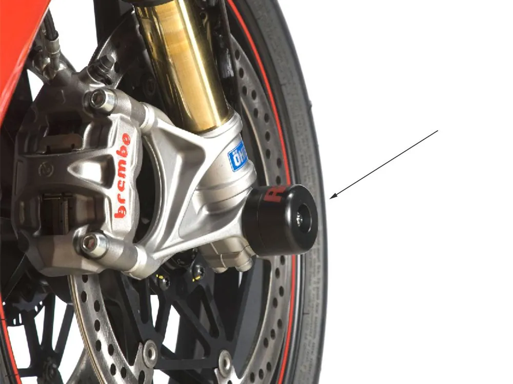 Nuovo Arrivo TAPPO PROTEZIONE FORCELLA GRANDE R&G DUCATI STREETFIGHTER V2 2022-