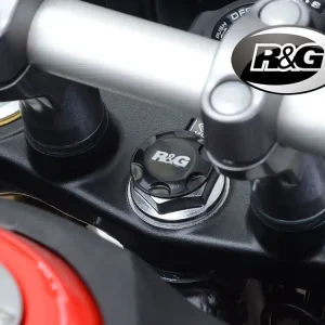 TAPPO STERZO SUPERIORE NERO R&G KAWASAKI Z H2 2020-2024- Prezzo Conveniente