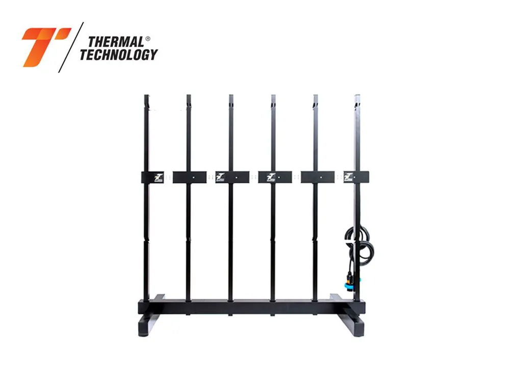 Bestseller RASTRELLIERA 10 PRESE THERMAL TECHNOLOGY CON CENTRALINA-