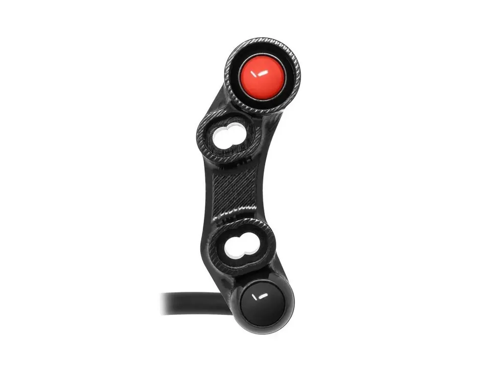 Ultimissimo Modello PULSANTIERA DESTRA SUPERSPORT CON BRACCIALE BRD2P JETPRIME YAMAHA YZF-R9 2025 (FORI UNIVERSALI)-