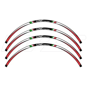 Solo Oggi KIT ADESIVI RUOTA 17 POLLICI CNC RACING BMW R 1200 GS 2004-12-